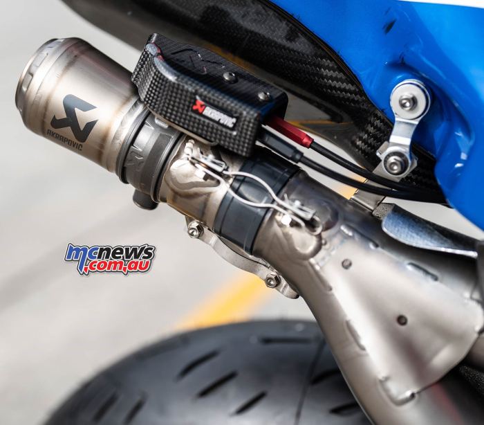 An exhaustive pictorial study into the MotoGP mufflers at Sepang | MCNews MotoGP exhaust system