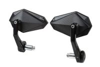 Amazon.com: KEMIMOTO Motorcycle Handlebar Bar End Mirror, CNC Aluminum ... MotoGP bar end mirrors