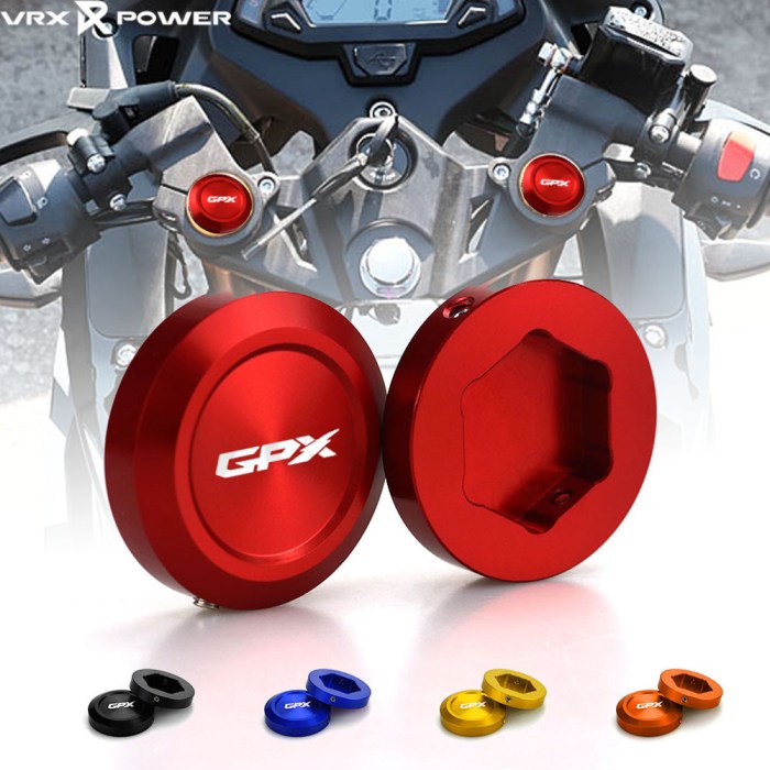 For GPX Demon 150GR Motorcycle Front Fork Covers CNC Triple Tree Stem ... MotoGP front fork kit