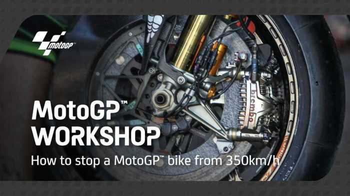 Watch How MotoGP Brakes Work In 2022 MotoGP brake system